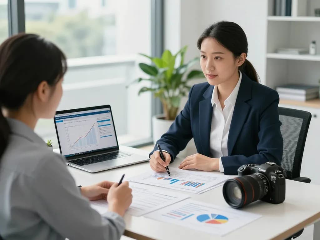 SMSF Accountants providing expert consultation and financial advice in a modern office setting.