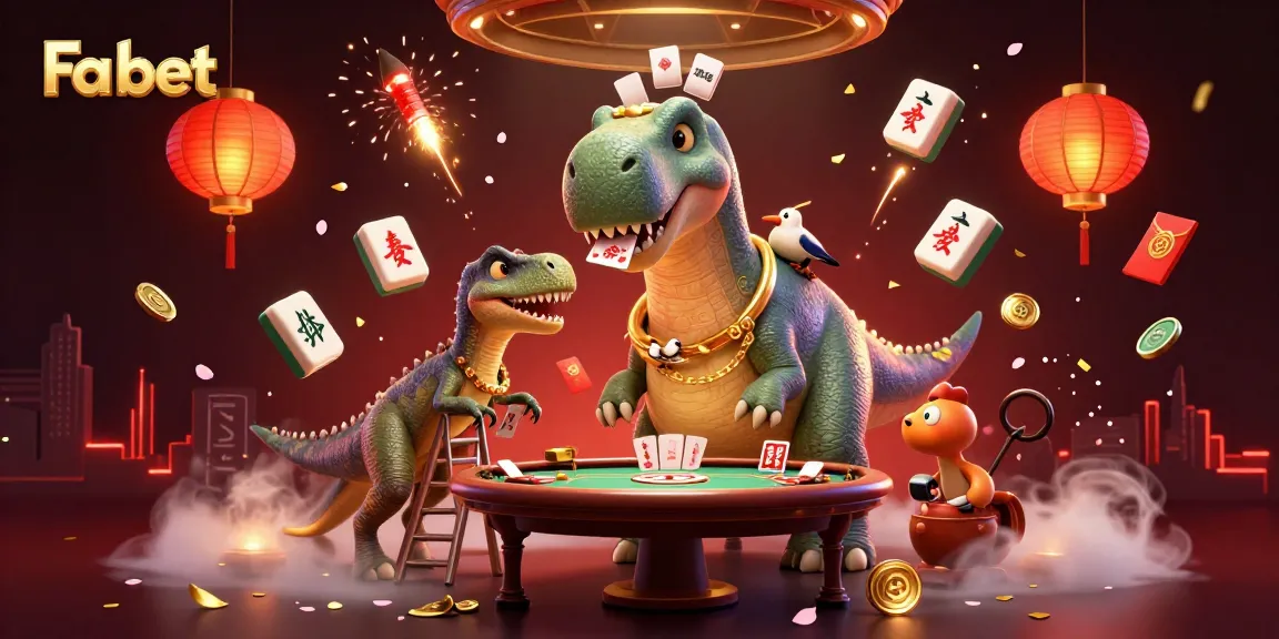 Experience the excitement of Fa bet with a vivid 3D casino scene showcasing playful characters and dynamic gaming elements.