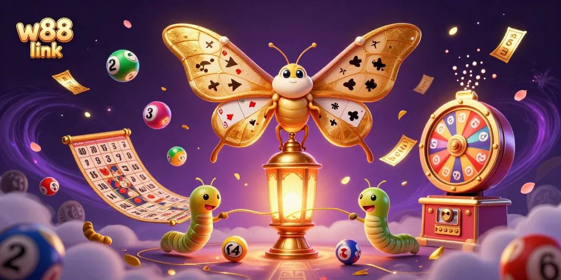 Engage with the exciting w88 link showcasing a vibrant casino scene filled with animated characters and dynamic gaming elements.
