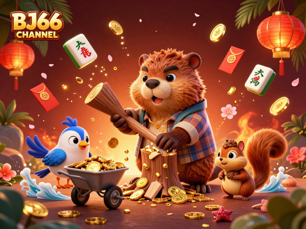 Experience live betting on BJ66 CHANNEL with dynamic cartoon characters adding excitement to the game.