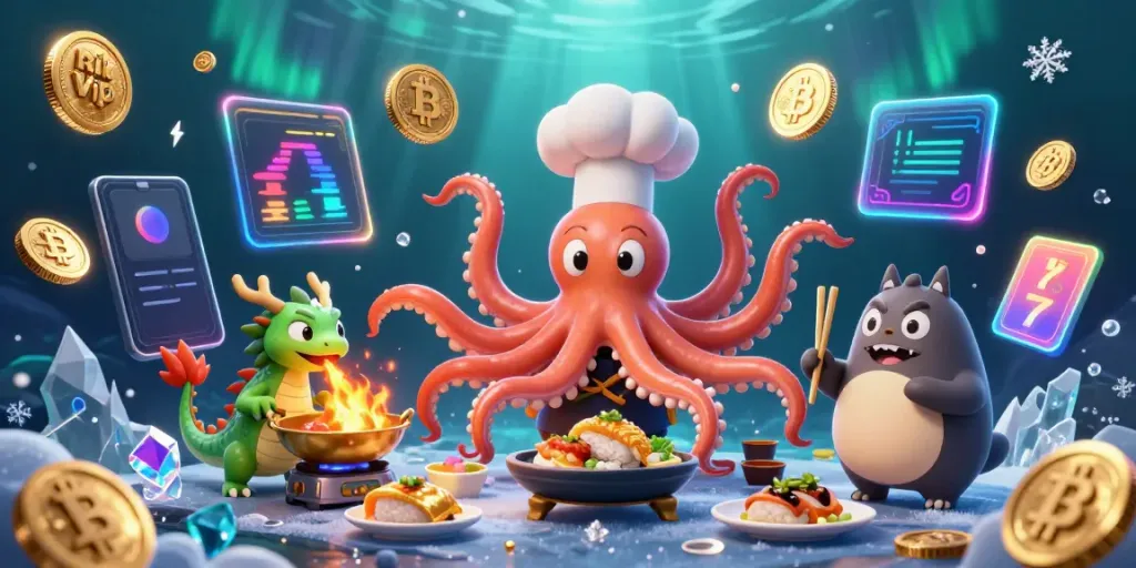 Experience the excitement at Rik Vip with our 3D casino-themed illustration featuring unique characters and dynamic gameplay.