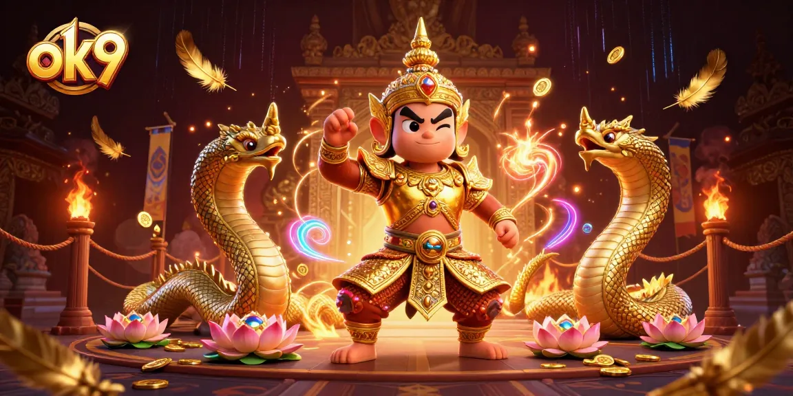 Engage in thrilling betting experiences at ok9 with dynamic 3D cartoon casino elements.