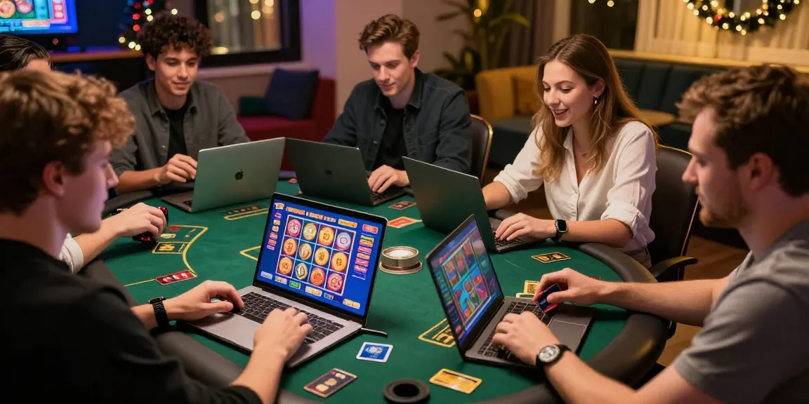 UK players enjoying online credit card gaming at gdsap.org.uk, showcasing excitement and vibrant atmosphere.