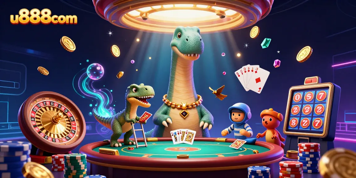 Engage in winning strategies with u888com in a vibrant casino scene filled with excitement.
