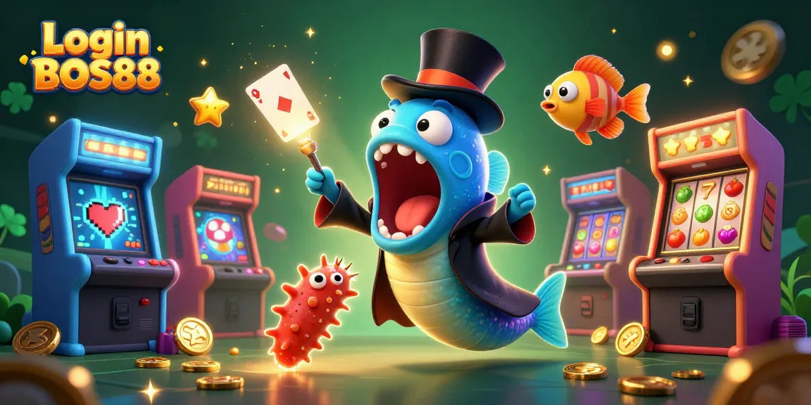 Mainkan Login BOS88 dengan slot menarik dan karakter unik dalam ilustrasi 3D.