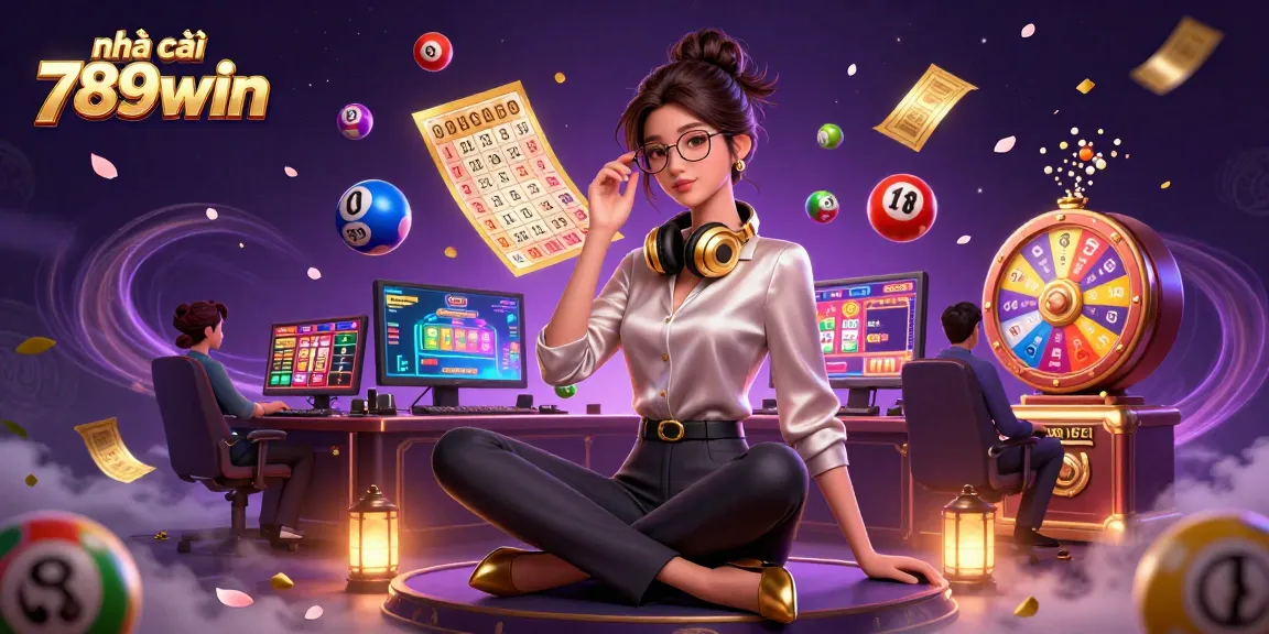 Engage with the house 789win showcasing vibrant gaming elements and a dynamic casino atmosphere.