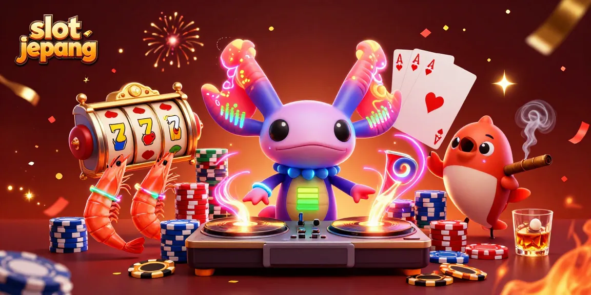 Experience vibrant slot jepang action with unique characters and festive gambling elements.
