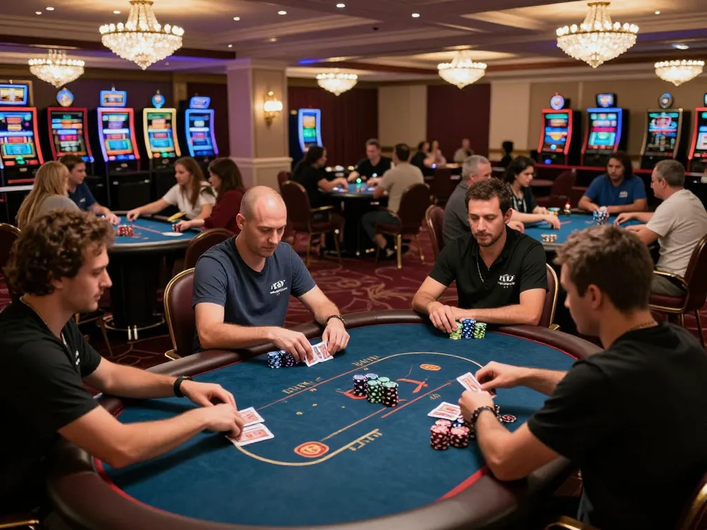 Experience llwin Download for enhanced poker gameplay at upscale casino tables with engaged players.