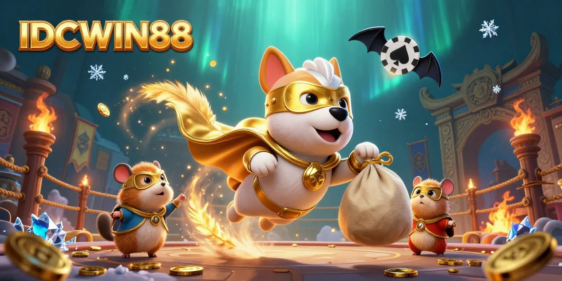 Engage in thrilling gaming with IDCWIN88, featuring dynamic casino action and vibrant details.