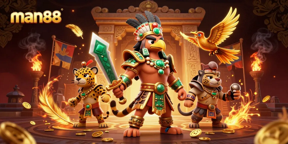Experience the thrilling action of man88, with vibrant characters and dynamic gambling elements captivating players.