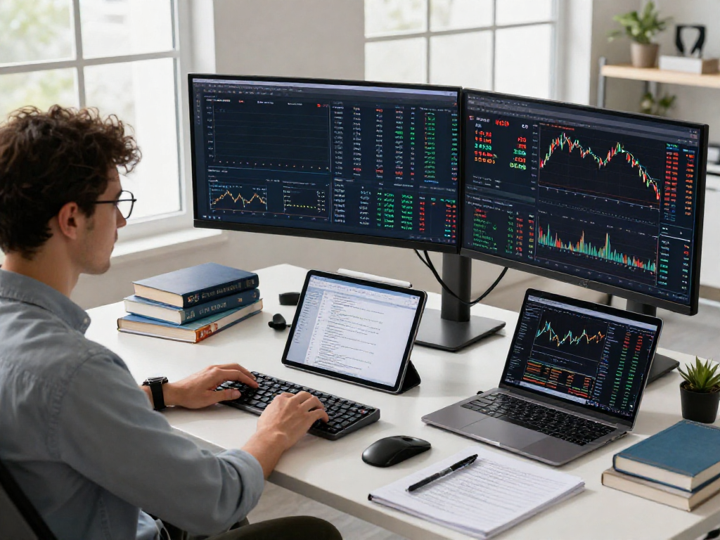 Real-time forex data workspace showcasing platinum live price API in action, reflecting modern financial technology.