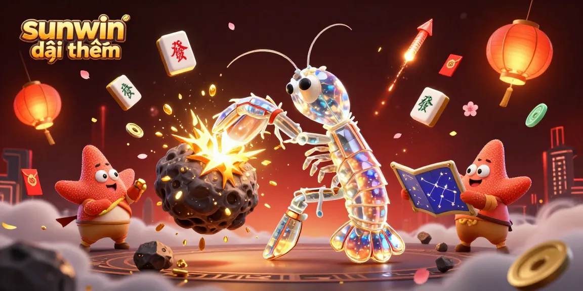 Experience sunwin đổi thưởng as cosmic characters navigate a stunning 3D casino adventure.