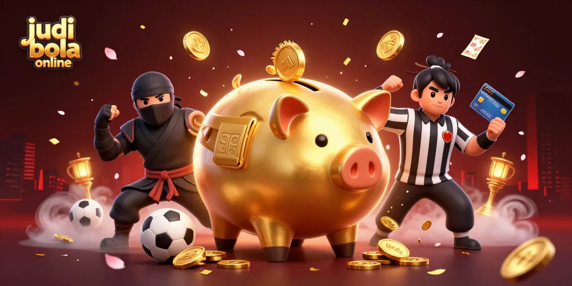 Experience judi bola online action with animated characters in a dynamic gambling scene.