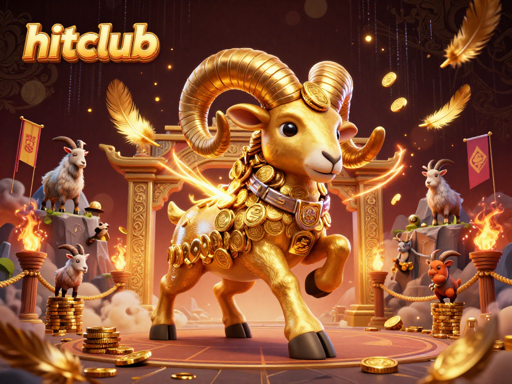 Engage with hitclub's vibrant 3D illustration showcasing thrilling gaming action and energetic casino elements.