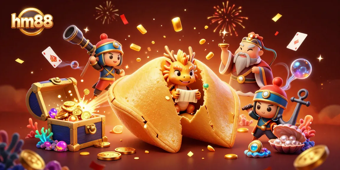 Engage with thrilling gameplay at hm88, featuring dynamic 3D characters amidst vibrant casino elements.