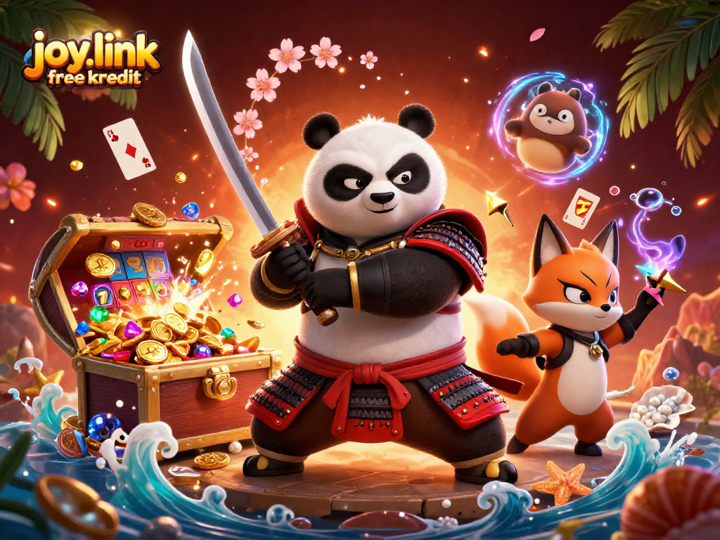 Engage with joy.link free kredit through thrilling slot games featuring dynamic characters and vibrant treasures.