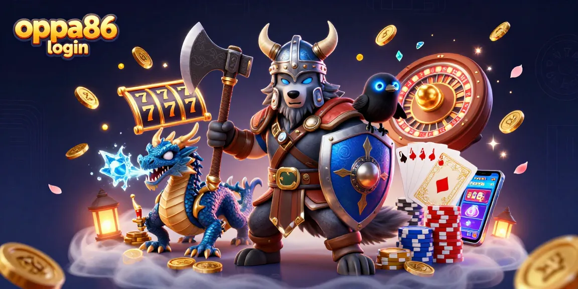 Engage with oppa86 login to experience thrilling slot games featuring charismatic characters and dazzling visuals.