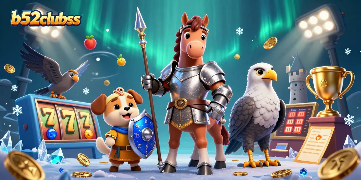 Win big at b52clubss with vibrant slot games featuring knights and treasures!