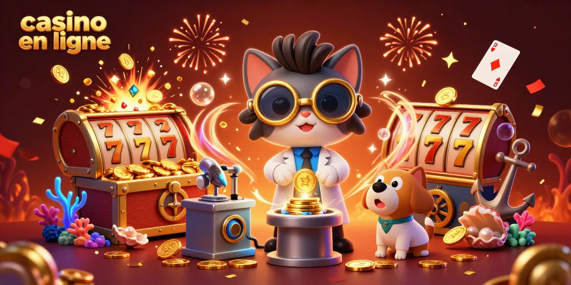Jouez à des jeux de machines à sous au casino en ligne avec des personnages de dessins animés