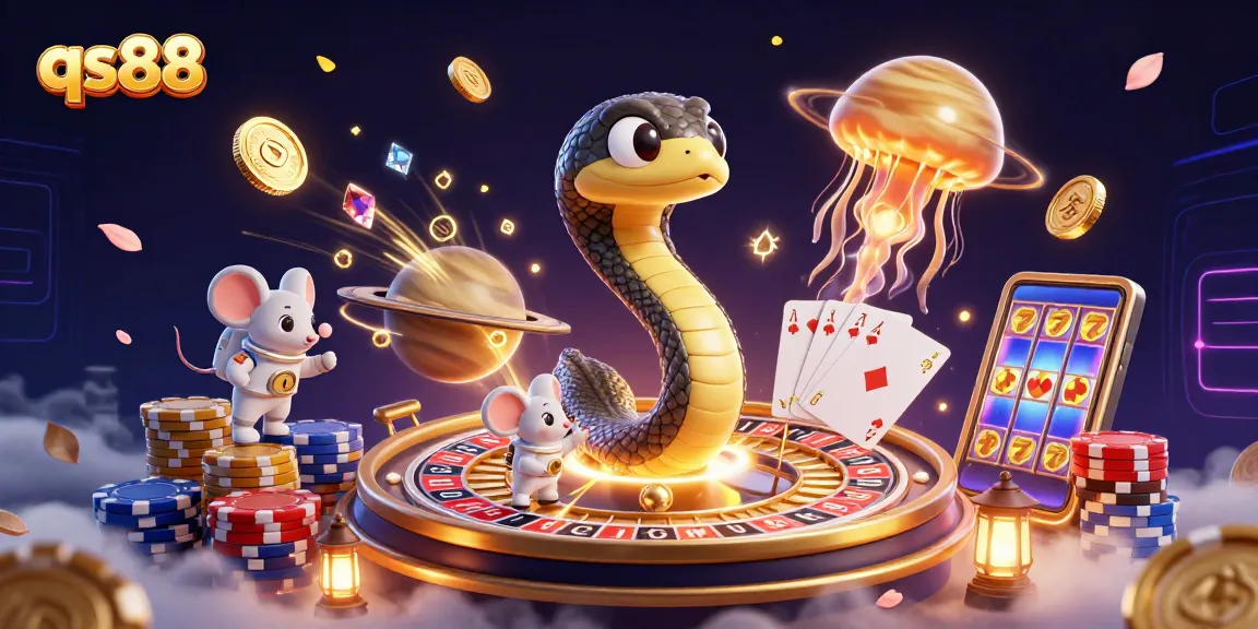 Engage in thrilling qs88 casino adventures with vibrant characters and dazzling game elements.