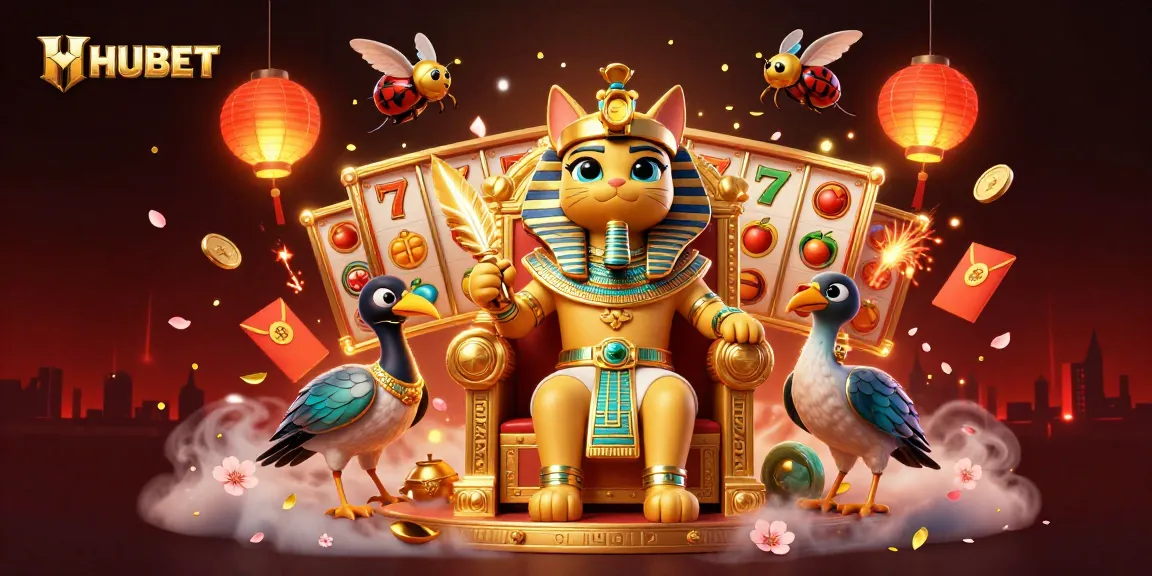 Experience thrilling gaming at HUBET with a rich 3D illustration showcasing vibrant casino elements.