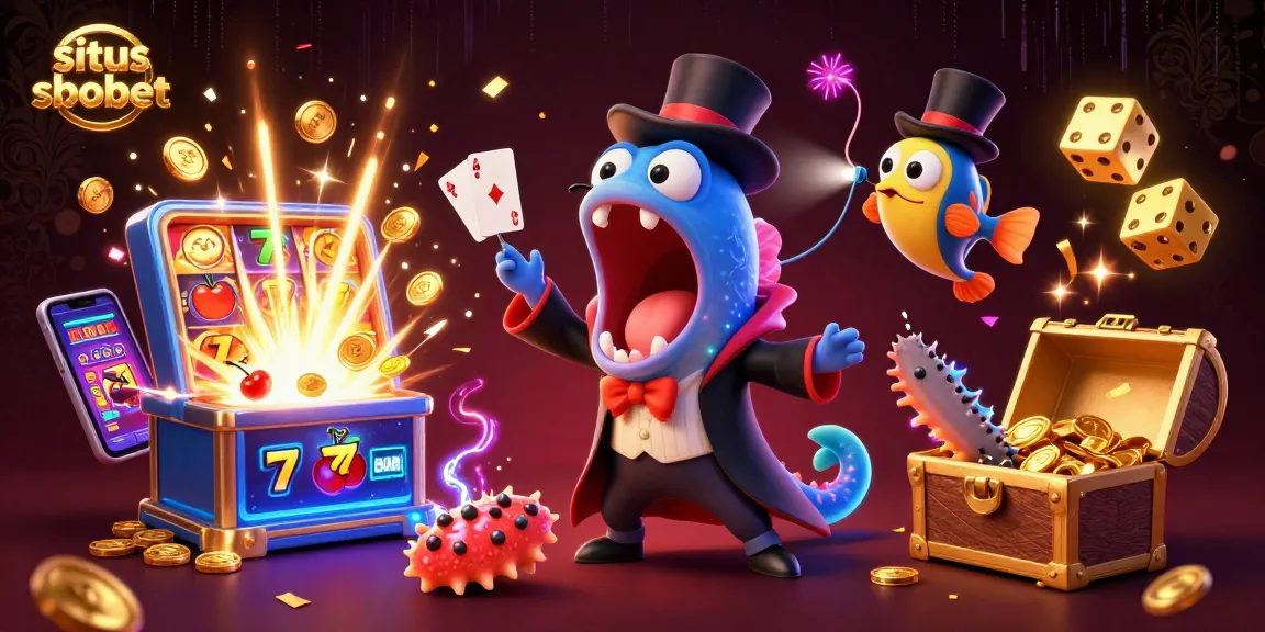 Enjoy thrilling gameplay at situs sbobet with vibrant slot machine action and captivating characters.