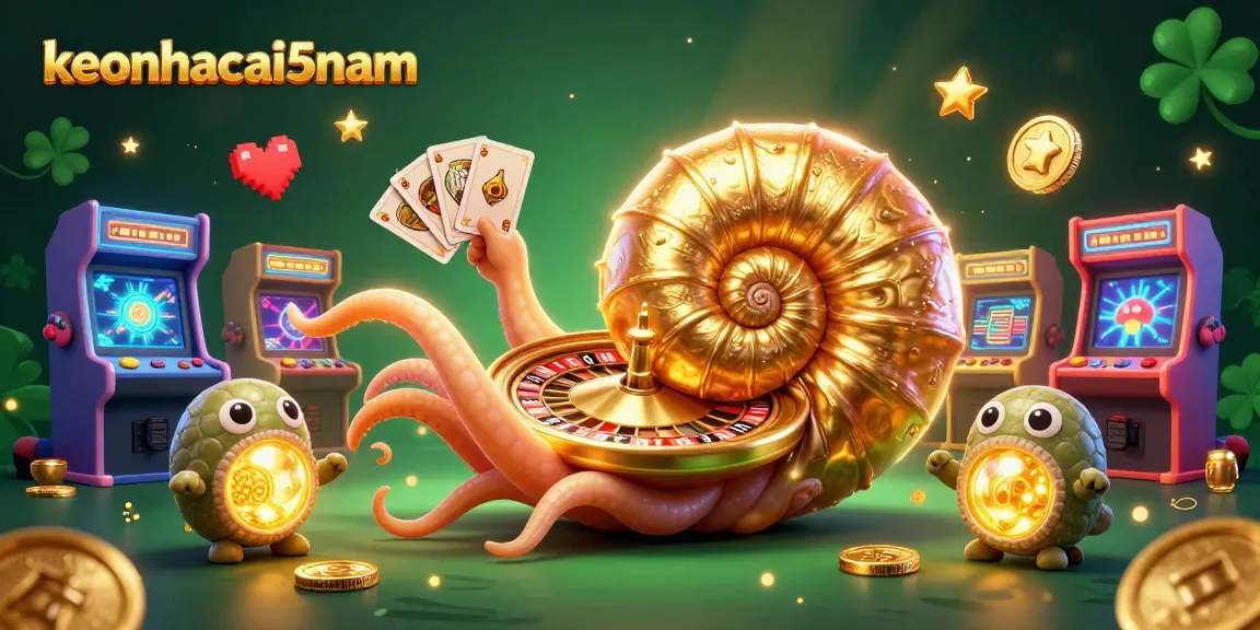 Engage in thrilling gameplay with keonhacai5nam's vibrant 3D casino adventure showcasing unique characters and dynamic casino elements.