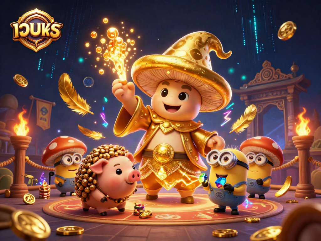 Transform your เว็บตรง gaming experience in this vibrant 3D casino illustration featuring rich details.