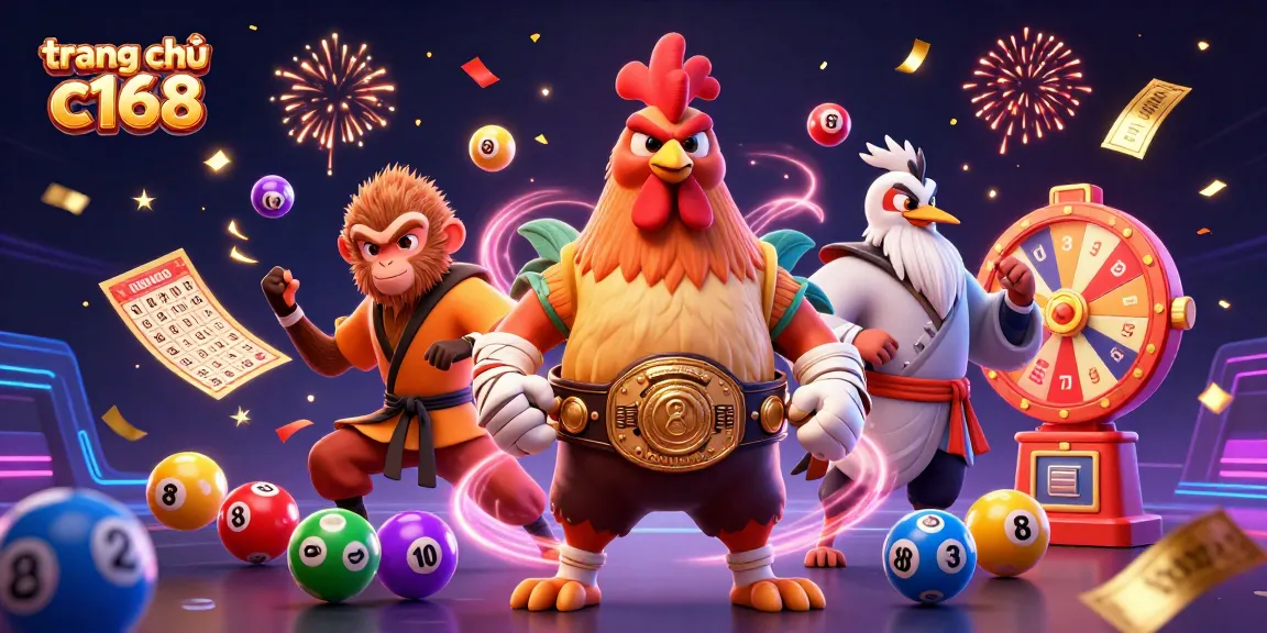 Engage with exciting games on trang chủ c168 featuring lively characters and dynamic lottery elements.