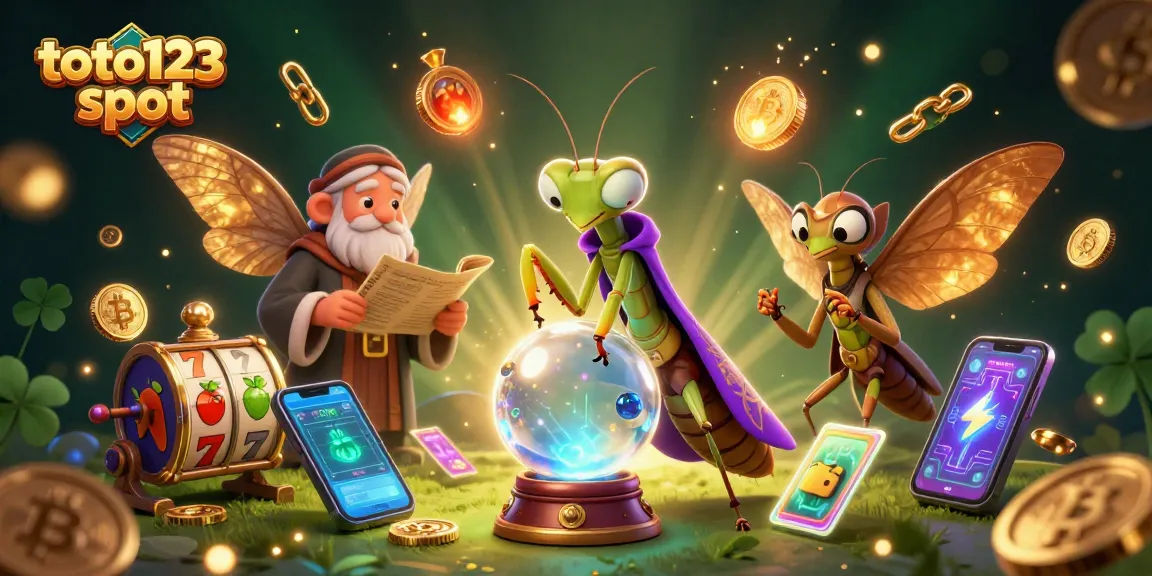 Experience exciting jackpots with toto123 slot through mystical characters and glowing crypto elements.