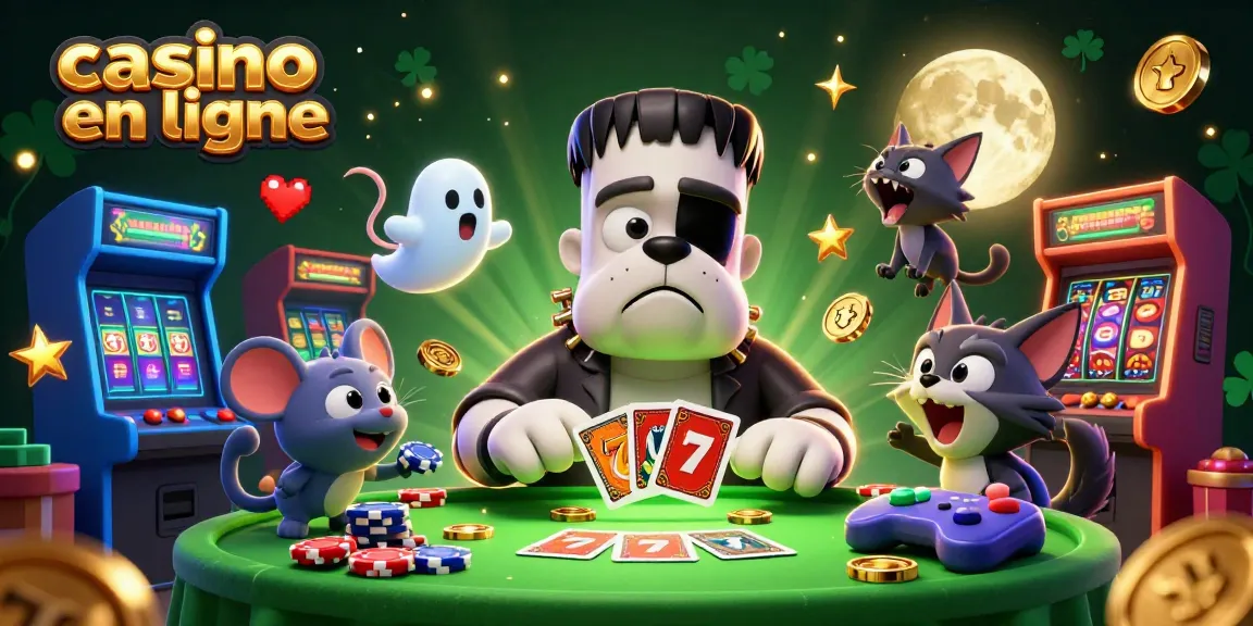 Jouez à des jeux de casino en ligne avec cette illustration captivante de casino en ligne.