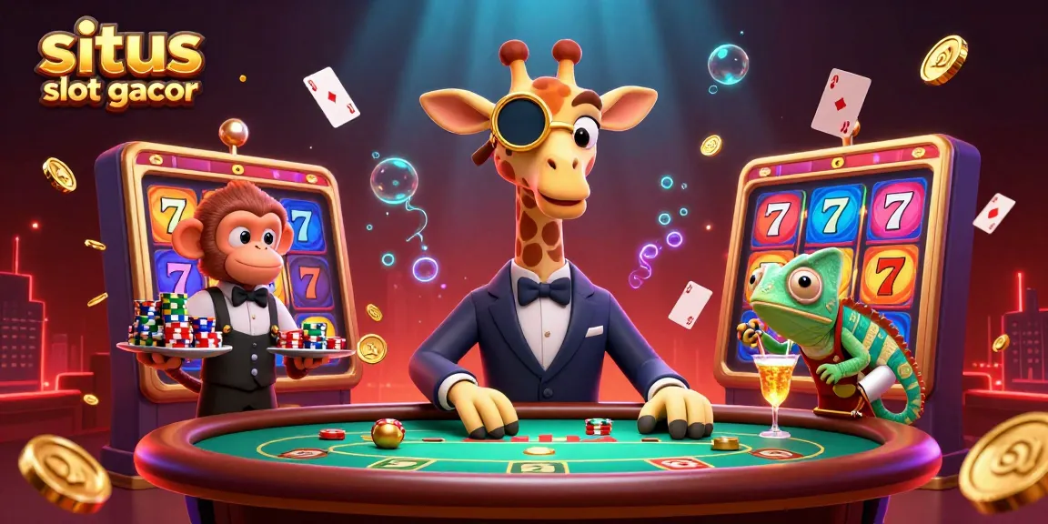 Experience winning with situs slot gacor featuring vibrant slots and captivating characters in 3D.