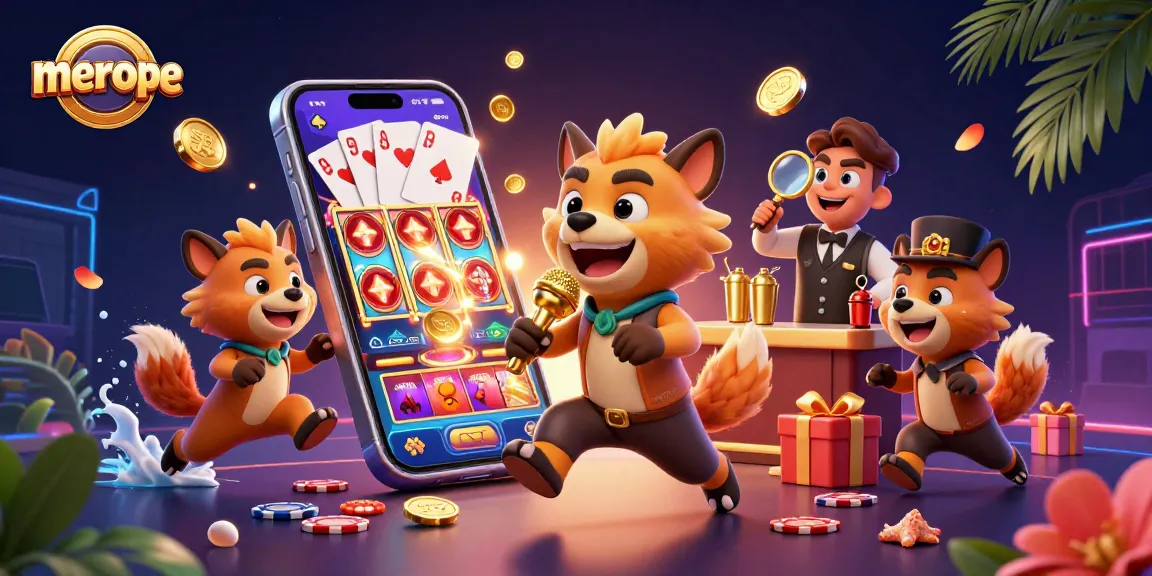 Experience incredible wins at meroope with vibrant slots and lively hyena characters in a comedy casino.