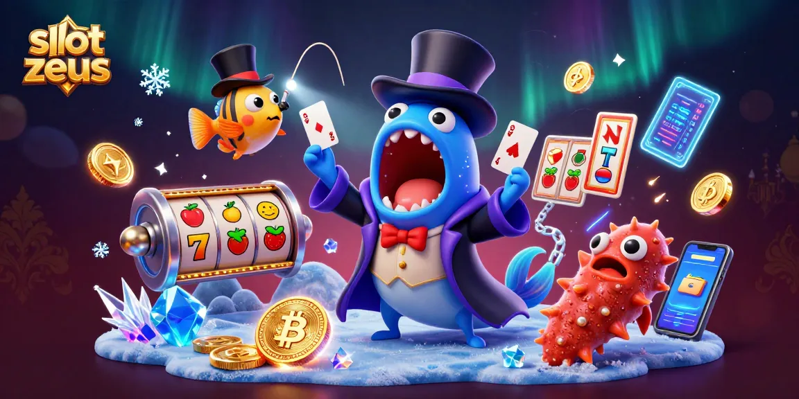 Spin the slot zeus reels with a magical deep-sea theme featuring enchanting characters and vibrant casino elements.
