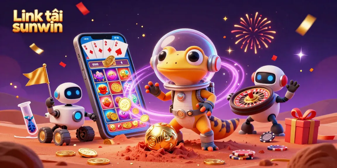 Experience the excitement of Link tải sunwin with a vibrant Martian casino adventure!