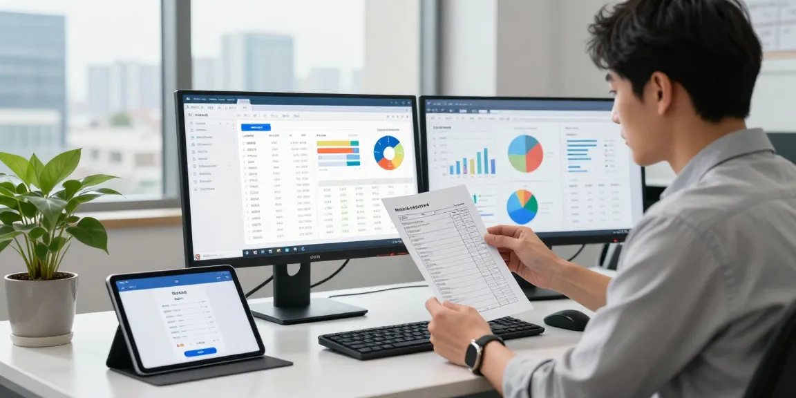 Analyze digital receipts to detect fake receipt fraud using advanced AI tools in a professional workspace.