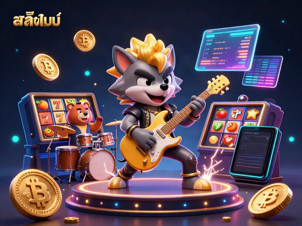Experience thrilling สล็อตออนไลน์ action with vivid 3D characters and dynamic slot elements.