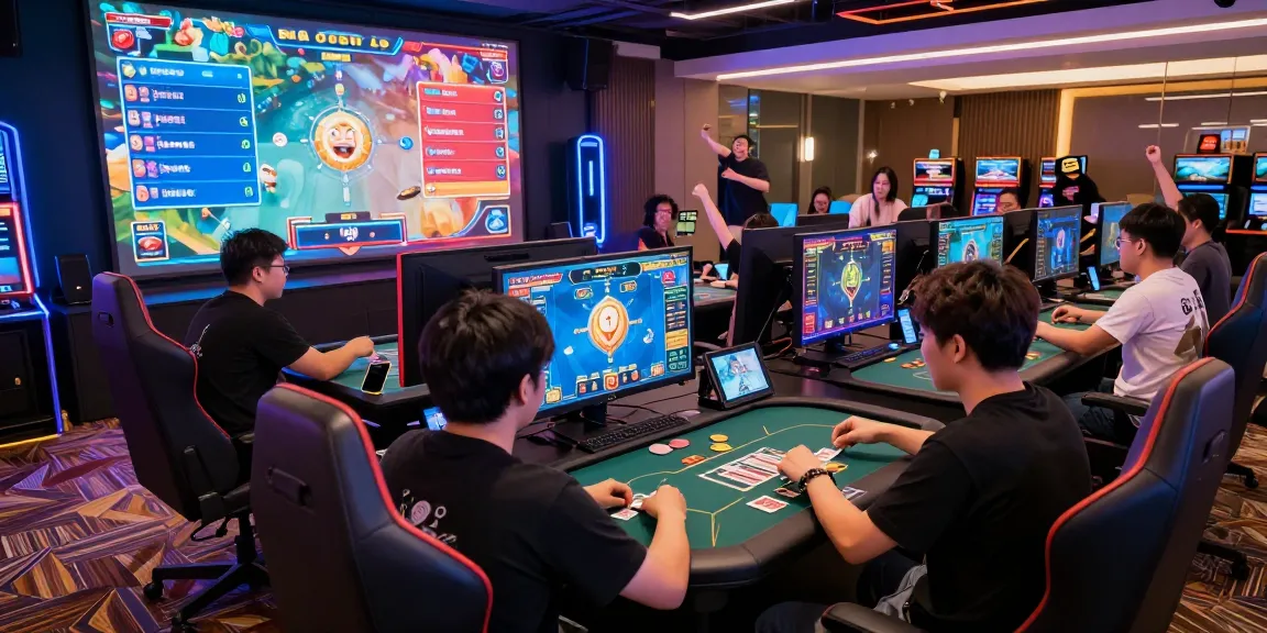 Engaged players enjoying card games at 68gamebai in a vibrant online gaming environment.