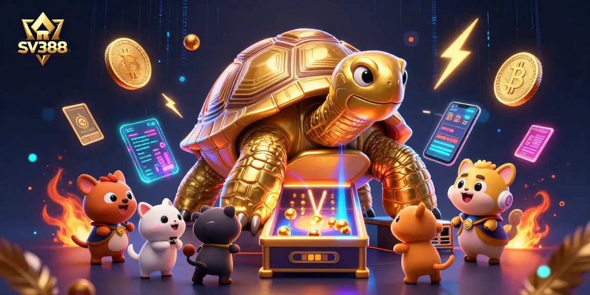 SV388 showcases an exciting cockfighting scene with unique elements for engaging betting.